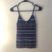 American Eagle Outfitters Tops | American Eagle Knit Tank Top Striped Blue And Red | Color: Blue/Purple/Red/Tan | Size: M