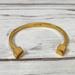 J. Crew Jewelry | J.Crew Gold Tone Bangle Cuff Bracelet | Color: Gold | Size: Os