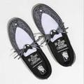 Vans Shoes | 10.5m/12w [Vans] Men's Nbc Disney Nightmare Before Christmas Slip On Sneakers | Color: Black/White | Size: 12