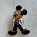 Disney Other | Disneyland Vip Tour Mickey Pin | Color: Gold | Size: No Size