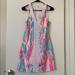 Lilly Pulitzer Dresses | Lilly Pulitzer Size 4 Racerback Shift Dress | Color: Blue/Pink | Size: 4