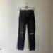 Levi's Jeans | Levi's Women's 724 High Rise Straight Ripped Jean In Faded Black Size 24 Euc | Color: Black | Size: 24