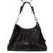 Dooney & Bourke Bags | Dooney & Burke East West Slouch Black Pebble Leather Large Shoulder Tote Bag | Color: Black/Silver | Size: Os