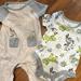 Disney One Pieces | Disney Baby Toy Story 0-3 Months Jumpsuit And Onesie Bundle | Color: Cream/Gray | Size: 0-3mb