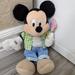 Disney Toys | Disney Mickey Mouse Plush Spring Time Flowers | Color: Black/Blue | Size: 9 Inch