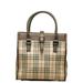 Burberry Bags | Burberry Nova Check Handbag Beige Brown Canvas Leather Women's Burberry | Color: Brown | Size: Os