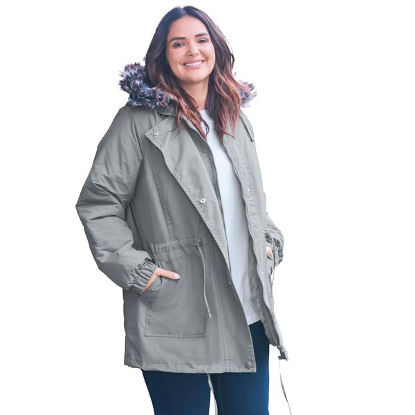 plus-size-womens-quilt-lined-taslon®-anorak-by-woman-within-in-gunmetal--size-m--jacket/