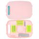 TOPBATHY 3 Sets Multifunctional Cutting Board Lightweight Vegetable Slicers Carrot Cheese Graters Silicone Cutting Board Portable Fruits Slicers Sink Travel Pink Rubber Potato