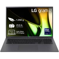 LG Notebook Gram 17 17Z90S-G.AD7CG Ultralight Notebooks Gr. 32 GB RAM 2000 GB SSD, grau 17 Notebook