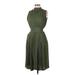 NANETTE Nanette Lepore Casual Dress - Midi: Green Dresses - Women's Size 6