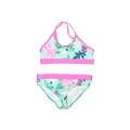 Lands' End Two Piece Swimsuit: Pink Acid Wash Print Sporting & Activewear - Kids Girl's Size 8