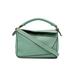 Loewe Leather Satchel: Green Bags