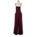 Forever 21 Overalls: Burgundy Solid Bottoms - Women's Size Small