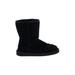 Koolaburra by UGG Boots: Winter Boots Wedge Bohemian Black Solid Shoes - Women's Size 7 - Round Toe