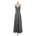 Jenny Yoo Collection Cocktail Dress - Bridesmaid: Gray Dresses - Women's Size 2