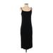 Gap Casual Dress - Sheath Scoop Neck Sleeveless: Black Solid Dresses - Women's Size Small