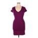 French Connection Cocktail Dress: Purple Dresses - Women's Size 14