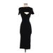 Open Edit Cocktail Dress - Midi: Black Dresses - Women's Size X-Small