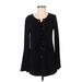 Marled by Reunited Casual Dress: Black Dresses - Women's Size X-Small