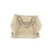 Miu Miu Leather Satchel: Embossed Gold Bags