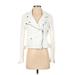 Blank NYC Faux Leather Jacket: White Jackets & Outerwear - Women's Size Small