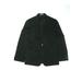 Calvin Klein Blazer Jacket: Black Solid Jackets & Outerwear - Kids Boy's Size 12