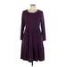 Torrid Casual Dress - DropWaist: Purple Dresses - Women's Size Large Plus