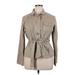 French Cuff Jacket: Tan Jackets & Outerwear - Women's Size X-Large
