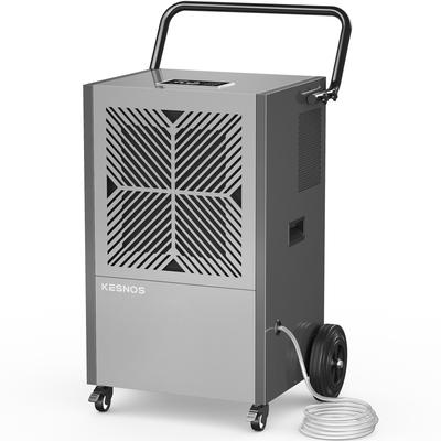 Kesnos 216 Pints Commercial Dehumidifier with Pump, Drain Hose and Washable Filter Space up to 8500 Sq. Ft