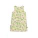 Lilly Pulitzer Dress: Green Floral Motif Skirts & Dresses - Kids Girl's Size 7