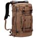 Canvas Backpack Vintage Travel Backpack Large Laptop Bags Convertible Shoulder Rucksack