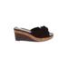 Donald J Pliner Wedges: Brown Shoes - Women's Size 10 1/2