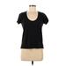 Rag & Bone Short Sleeve T-Shirt: Black Tops - Women's Size Medium