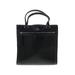 Kate Spade New York Leather Tote Bag: Black Solid Bags