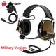 TS TAC-SKY Tactical Headset ComTac 3 Military Hearing Protection Airsoft Headset Noise Cancelling