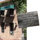 Background Brick Mold Tile Decor Concrete Form GardenConcrete Cement Drop Plastic Mold Wall Garden