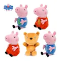 19cm George Peppa Pig Plush Pig Teddy Dinosaurs Toys High Quality Hot Sale Soft Stuffed Cartoon