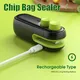 Chip Bag Sealer Handheld Bag Heat Vacuum Sealer Rechargable Portable Bag Resealer Sealing Machine