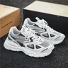 Scarpe per uomo donna Chunky White Luxary Sneakers Ladies Running scarpe Casual Fashion Light Male