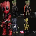 Modèle de figurine d'action Gardiens de la Galaxie Treeman Cos Wolverine Soldat d'hiver