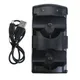 2 in 1 Dual Charging Stand Professional Charging Cradle Dock Station for PS3/PS3 Move Wireless Game