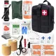 IFAK Kit Trauma Kit Military Medical First Aid Kits with Tourniquet Emergency Survival Bug Out Bag