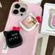 Sanrio Hallo Kitty niedlichen Cartoon Silikon Schutzhülle geeignet für iwatch9 Apple Uhrengehäuse