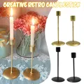 Handy Candlelight Stand Wrought Candlestick Holder Decor Display Candle Home Decor Outdoor Candle
