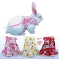 Magnifique harnais laisse pour petit animal gilet floral pour lapin cochon d'Inde harnais pour