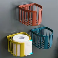 Loch freies Toiletten papier regal Toiletten papier box an der Wand montierter Toiletten papier