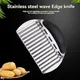 Multifunctional Stainless Steel Potato Slicer Chips Peeler Vegetable Kitchen Knives Fruit Tool Knife