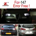 Canbus bianco Dell'automobile LED di sostegno D'inversione di coda lamp + targa A LED luce Esterna + LED luci di Parcheggio della città lampadina per Alfa romeo 147 (2000-2010)