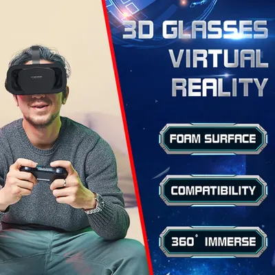 Vr Brille Virtual-Reality-Headset Viar-Geräte Helm 3D-Objektive Smart-Brille für Smartphones Handy Image