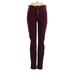 American Eagle Outfitters Cord Pant: Burgundy Print Bottoms - Women's Size 4